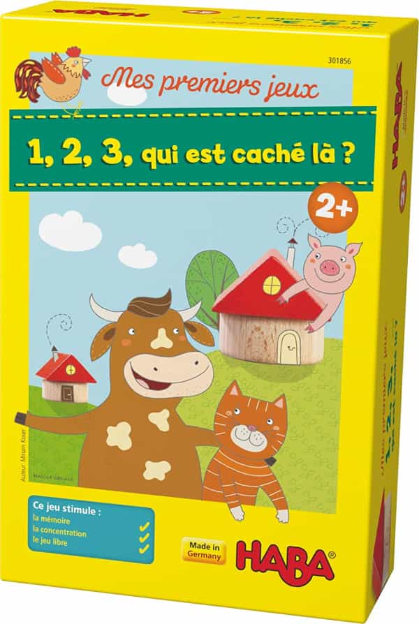 1,2,3 qui est caché là?