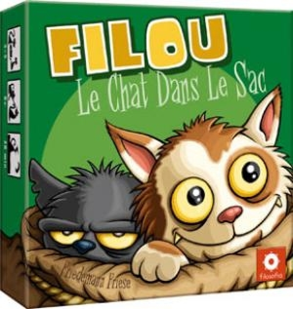 Filou le chat dans le sac