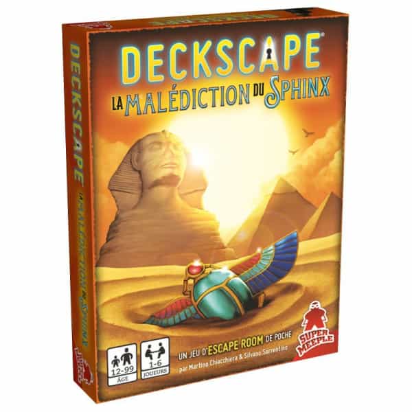Deckscape-Malédiction Sphinx