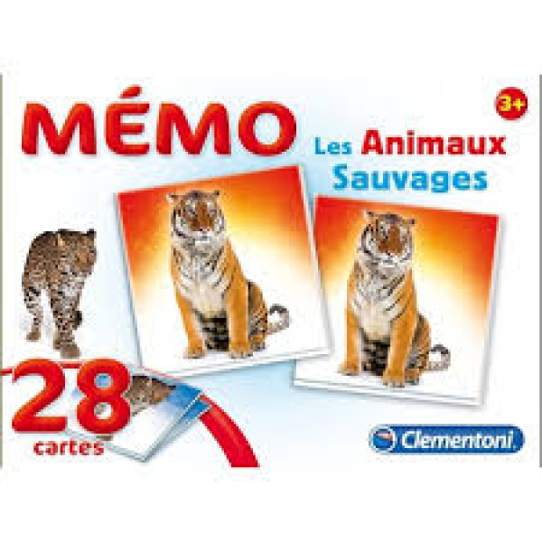 Memo les animaux sauvages