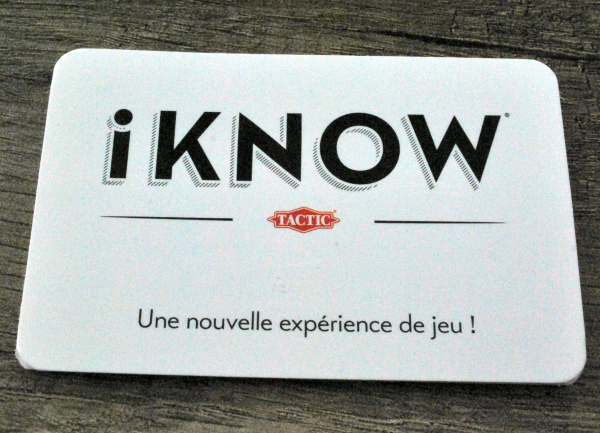 I know