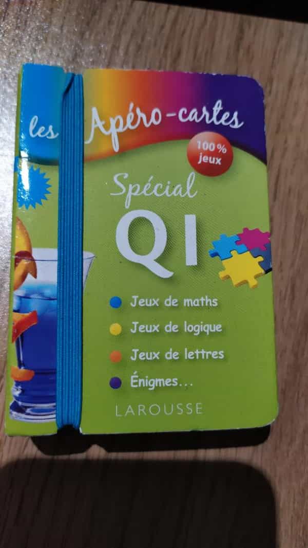 Les apéro cartes-Spécial QI