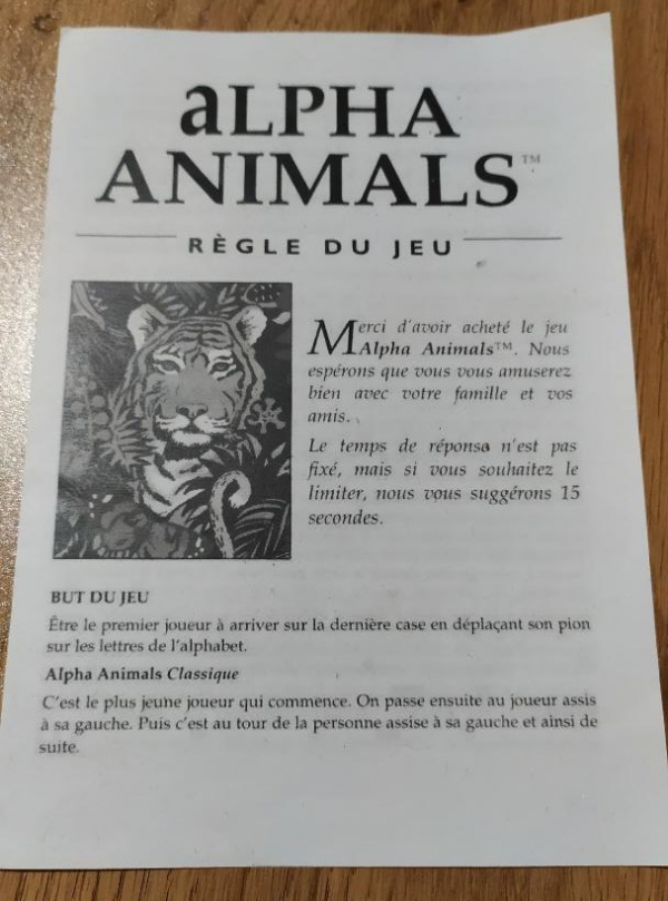 Alpha animals