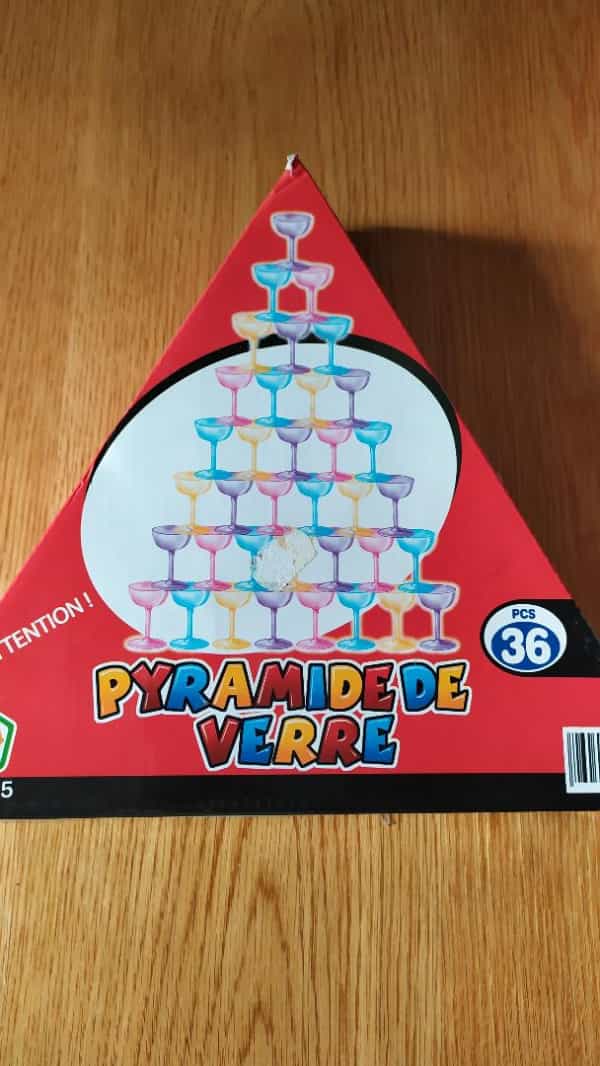 Pyramide de verres