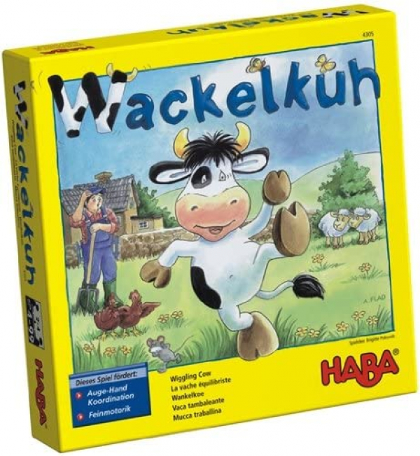 La vache équilibriste